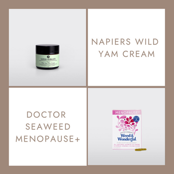 Napiers x Doctor Seaweed Menopause Duo