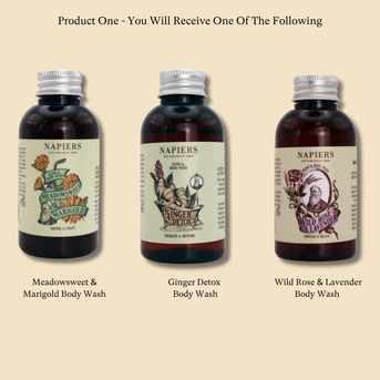 Napiers Body Care Travel 3 Product Mystery Bundle