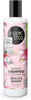 Organic Shop Shining Shampoo for Coloured Hair - Water Lily & Amaranth