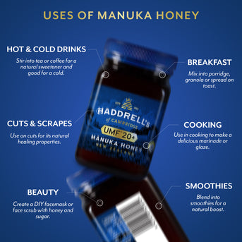 Haddrell's Manuka Honey New Zealand UMF 20+ 500g