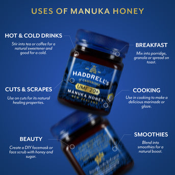 Haddrell's Manuka Honey New Zealand UMF 20+ 250g