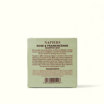 Napiers Rose and Frankincense Shampoo Bar