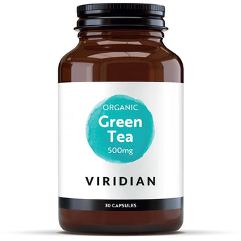Viridian Organic Green Tea 500mg 90 Capsules