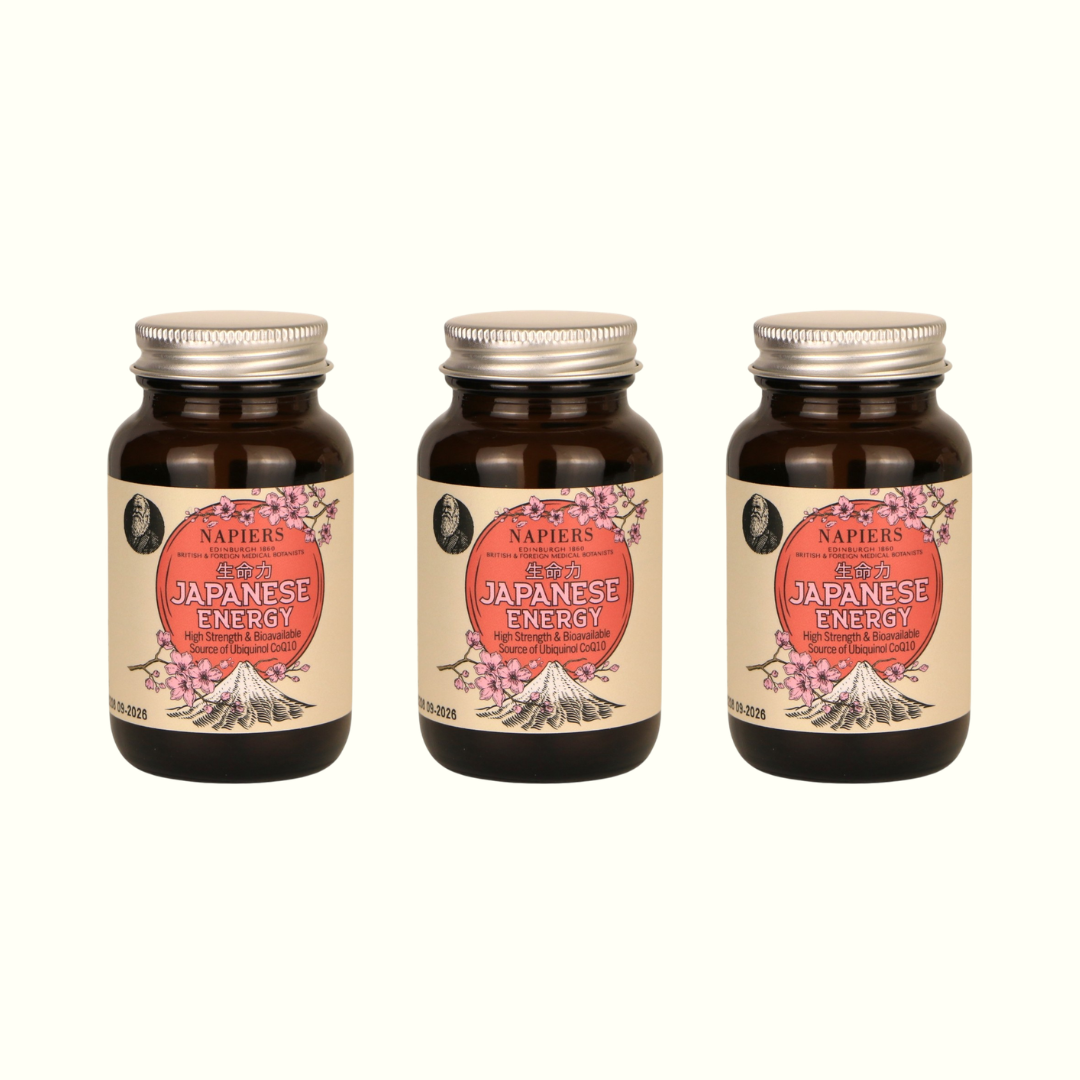 Napiers Japanese Energy - A High Strength And Bioavailable Source of CoQ10