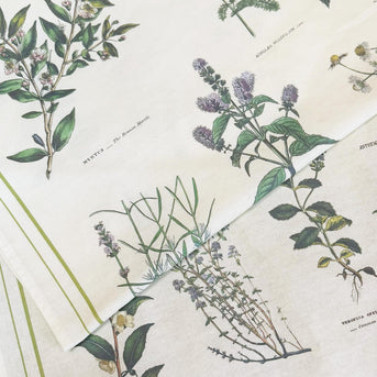 Napiers Printed Tea Towel