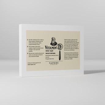Napiers Vitamin D Test Kit + Free Vitamin D Oral Spray