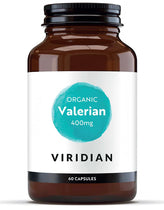 Viridian Organic Valerian Root 400mg