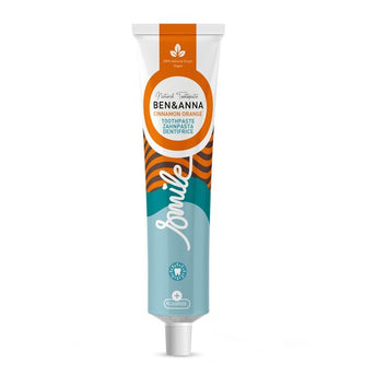 Ben & Anna Cinnamon & Orange Flouride Toothpaste Tube