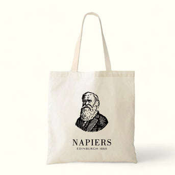 Napiers Printed Tote Bag - Botanical Design