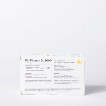 Pharma Nord Bio-Vitamin D3 1000iu - 90 Capsules - Napiers