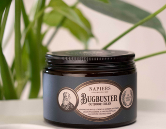A new bugbuster outdoor cream in celebration of the King’s Coronation