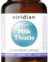 Viridian Milk Thistle Herb & Seed Extract Capsules