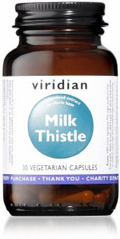 Viridian Milk Thistle Herb & Seed Extract Capsules