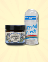 Napiers Cool & Fresh: Chamomile & Peppermint Cooler and Crystal Fresh Skincare Duo