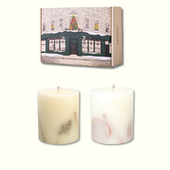 Napiers Orange & Cinnamon And Angelica Candle Gift Set