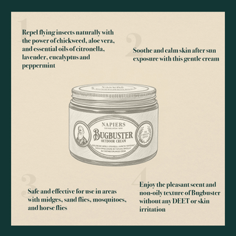 Napiers Bugbuster Outdoor Skin Cream Carolean Edition