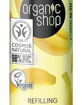 Organic Shop Refilling Shampoo for Normal Hair - Banana & Jasmine
