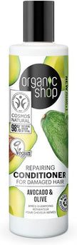 Organic Shop Repairing Conditioner for Damaged Hair - Avocado & Olive