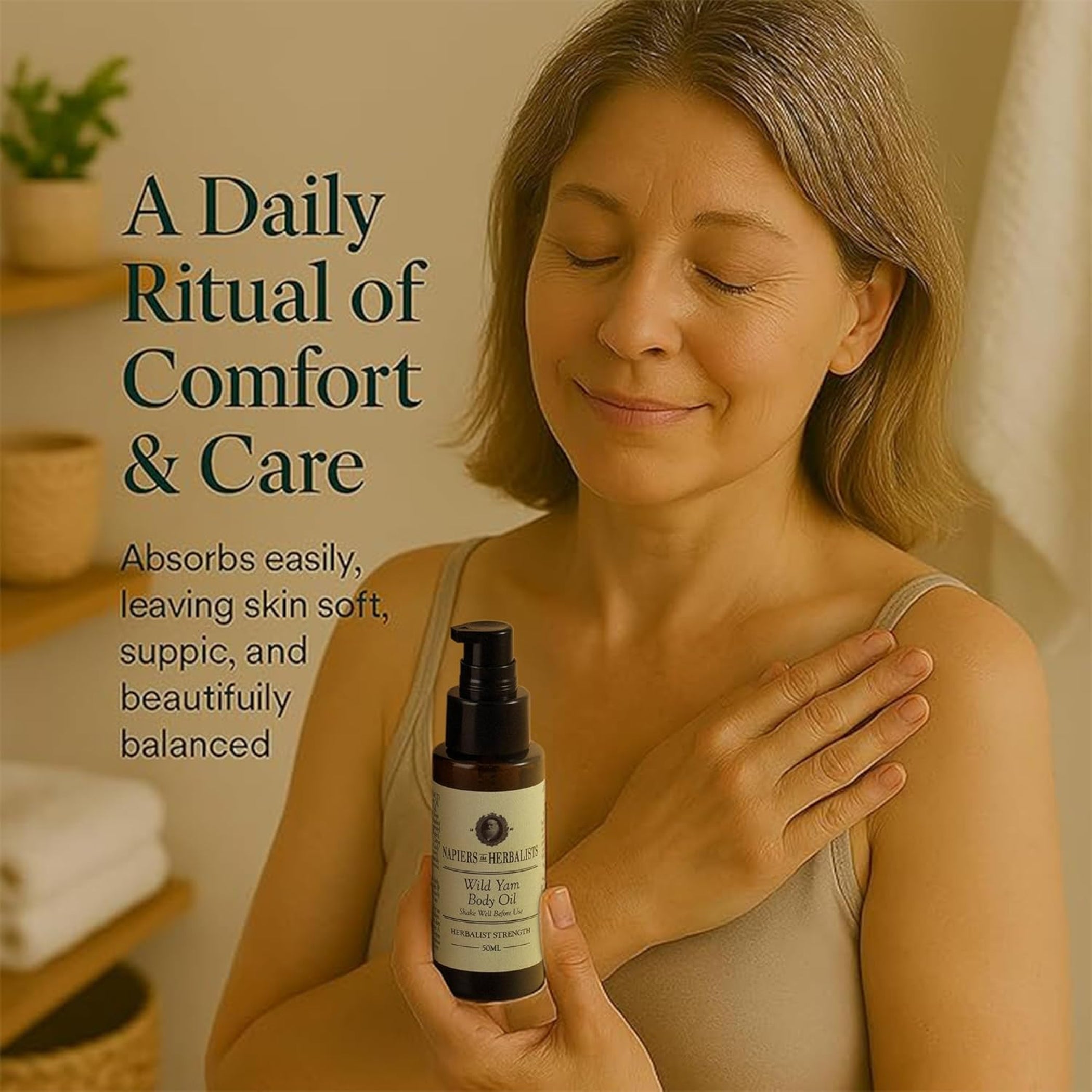 Napiers Wild Yam Body Oil Wild Yam Oil Benefits | Napiers