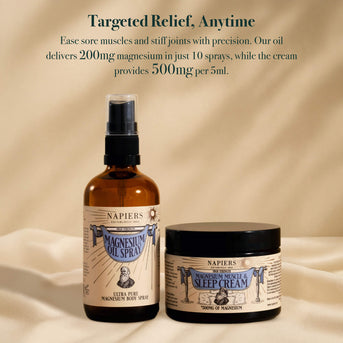 Napiers Magnesium Oil & Cream Duo