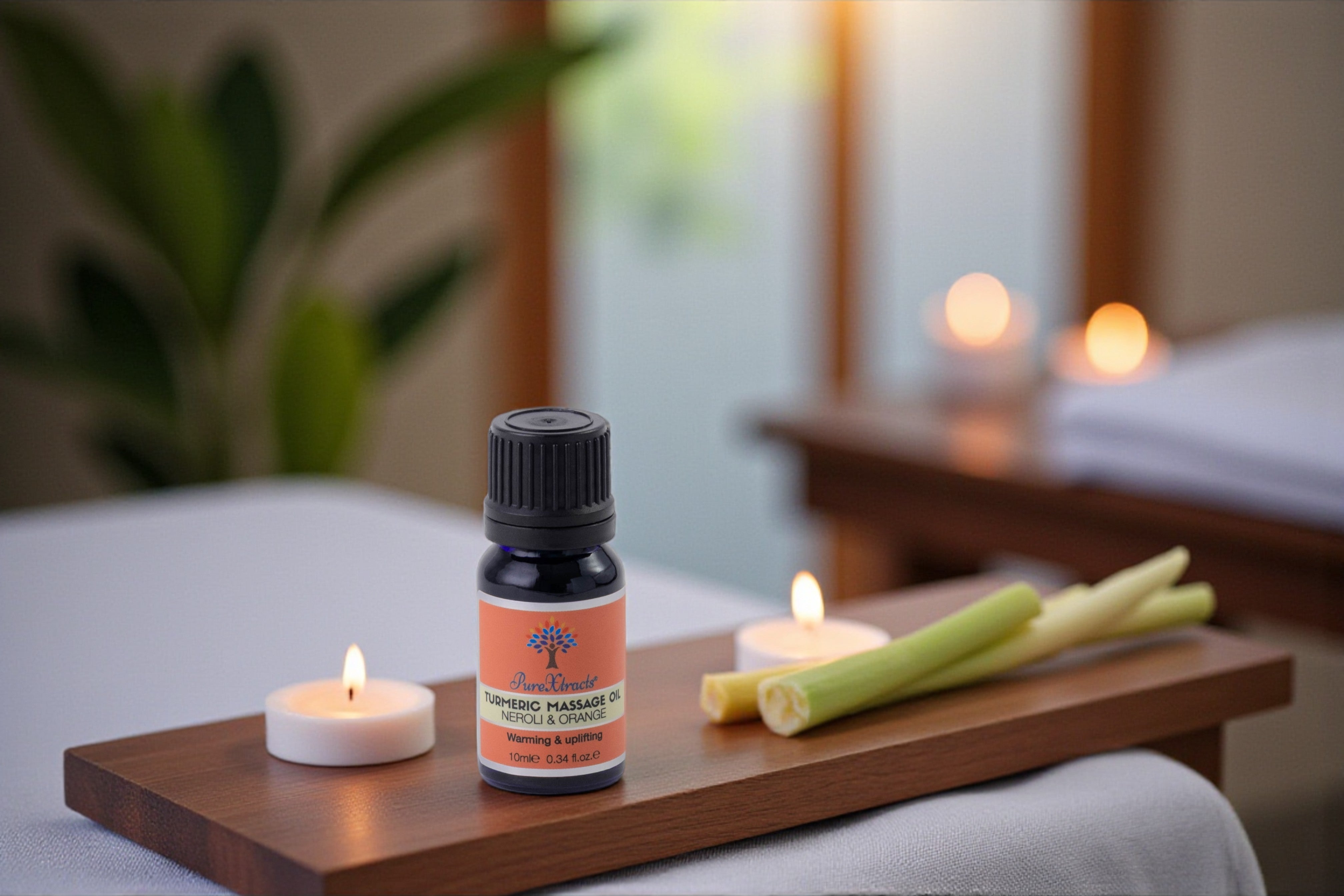 Pure Xtracts Turmeric Massage Oil - Neroli & Orange — Napiers