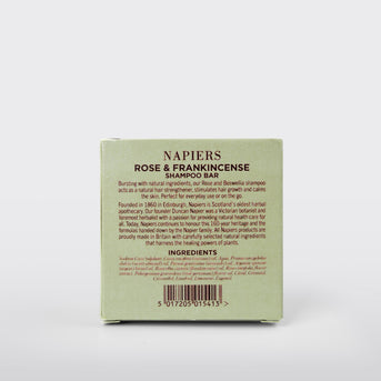 Napiers Rose and Frankincense Shampoo Bar