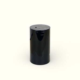 Napiers Waterless Nebuliser Aroma Diffuser side profile showing USB-C port in black