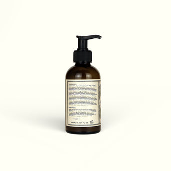 Back of Napiers Goat Milk & Starflower Cream bottle showing ingredients and usage directions