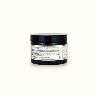 Back label of Napiers Hand Recovery Cream jar showing ingredients and usage instructions