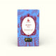 Napiers Hearty Tea 100g box with blue background, red floral design, and decorative oval label