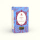 Napiers Hearty Tea box angled view showing blue packaging with red botanical illustrations and product details
