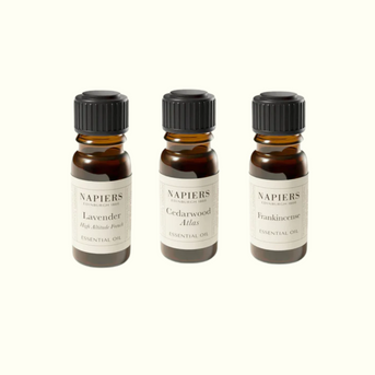 Napiers Better Sleep Essential Oils Bundle (Lavender, Cedarwood Atlas & Frankincense)