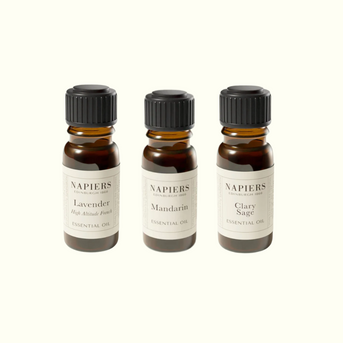 Napiers Calming Environment Essential Oil Bundle (Lavender, Clary Sage & Mandarin)