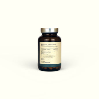 Napiers Lithium Orotate 5mg bottle back label showing nutritional information and ingredients