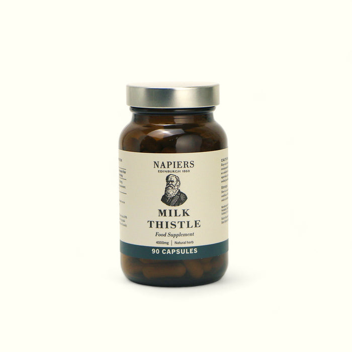 Napiers Milk Thistle 90 Capsules 4000mg