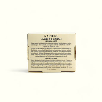 Napiers Myrtle & Lemon Soap Bar