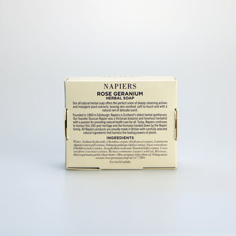 Napiers Rose Geranium Soap Bar