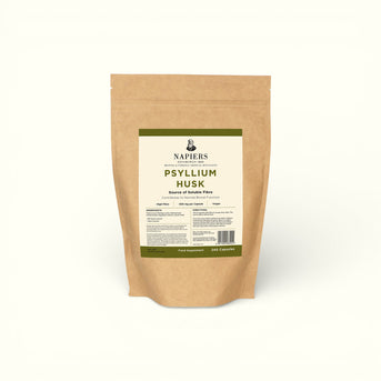 Napiers Psyllium Husk Capsules - A Source of Soluble Fibre