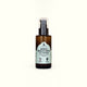 Napiers Rowan Brightening Cleanser in amber glass bottle with black spray pump and label
