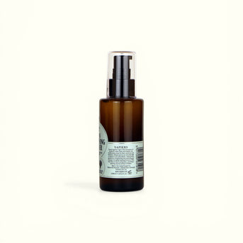 Napiers Rowan Brightening Cleanser bottle side showing product information and barcode