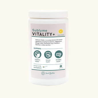 Just Herbs - Sublyme Vitality+ Powder Lemon Flavour