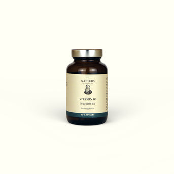 Napiers Vegan Vitamin D3 2000IU Capsules