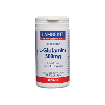Lamberts L-Glutamine 500mg Capsules