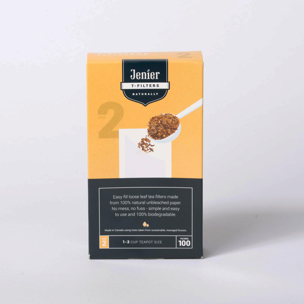 Jenier Tea Filters - Size 2 100 Filters - Napiers