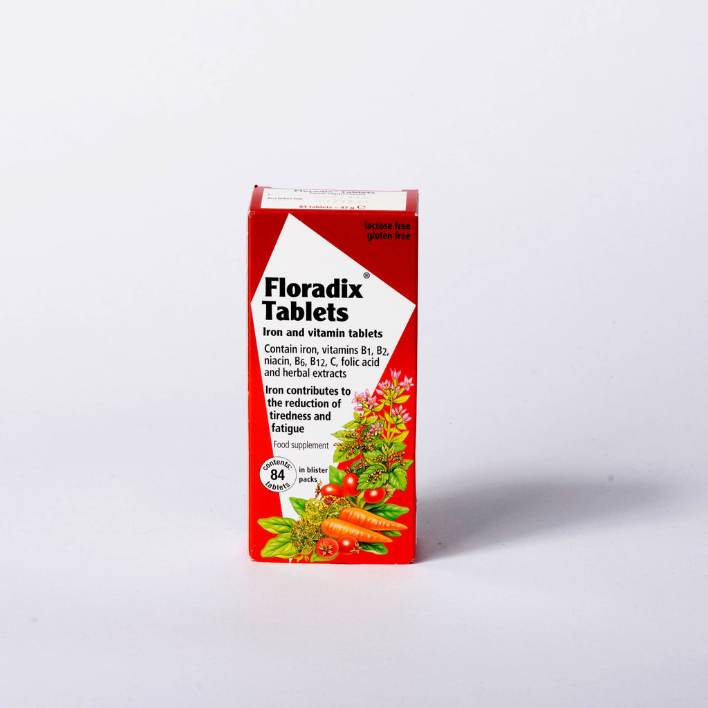 Floradix Tablets - 84 Tablets - Napiers