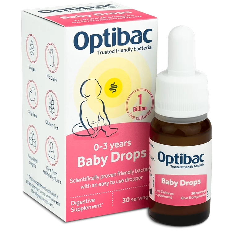 Optibac Baby Drops - 9ml - Napiers