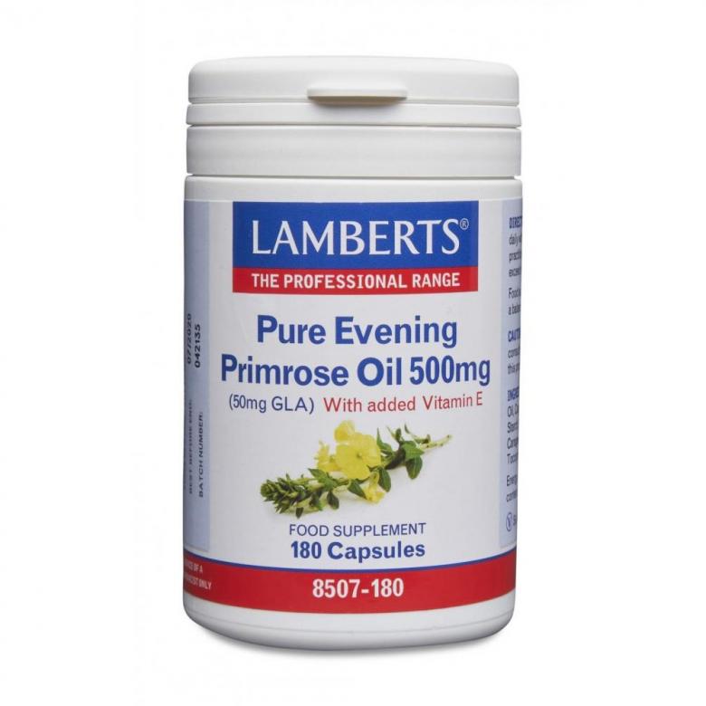 Lamberts Pure Evening Primrose Oil 500mg - Napiers