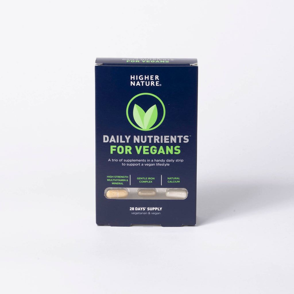 Higher Nature Daily Nutrients For Vegans - 28 Days Supply - Napiers