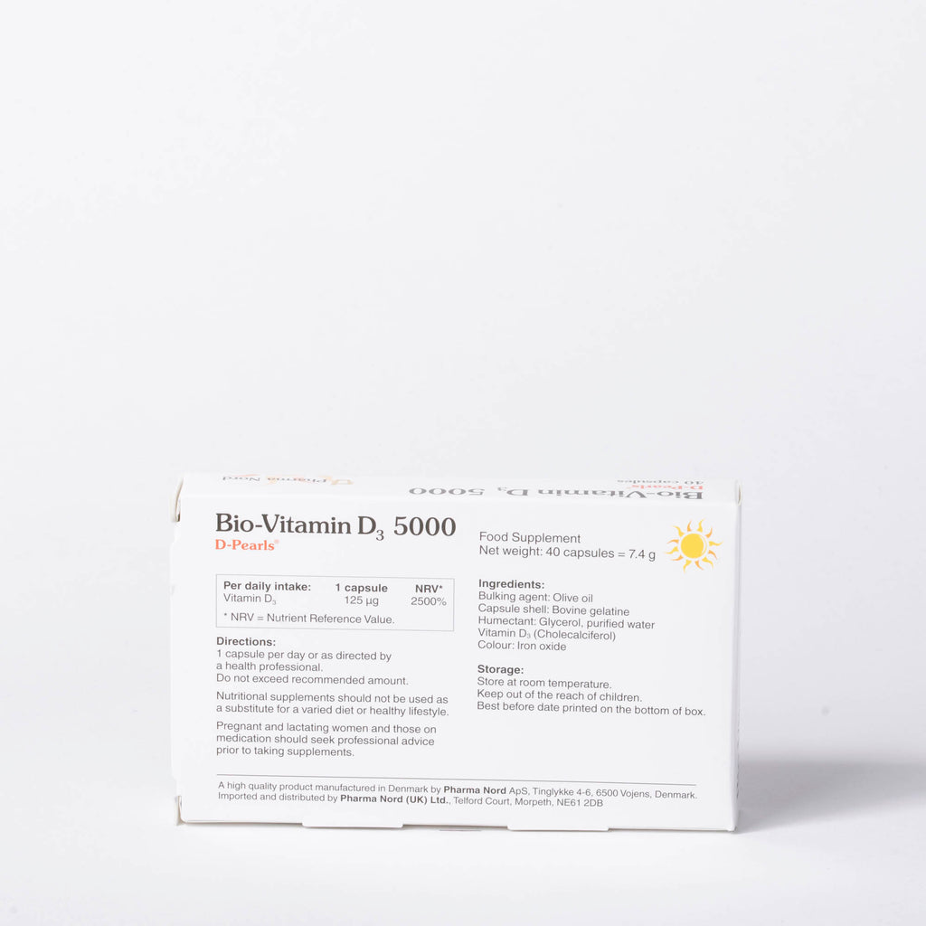 Pharma Nord Bio-Vitamin D3 5000iu - 30 Capsules - Napiers