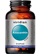 Viridian Astaxanthin Capsules - Napiers